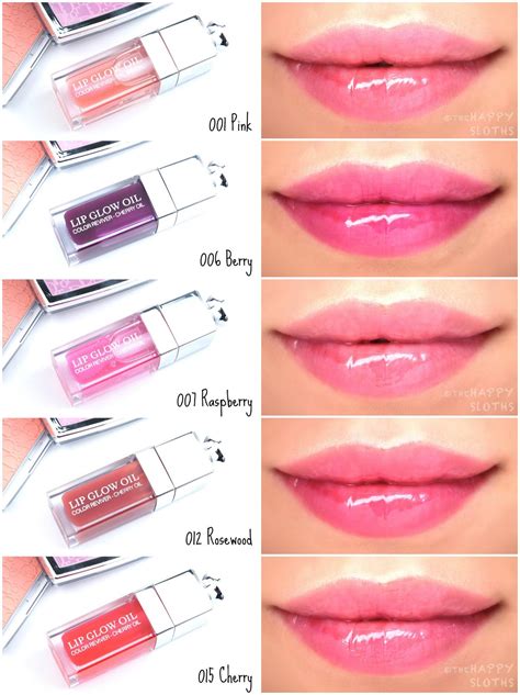 dior berry lip oil|dior lip oil all shades.